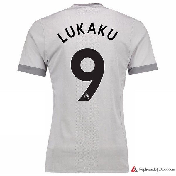 Camiseta Manchester United Tercera equipación Lukaku 2017-2018